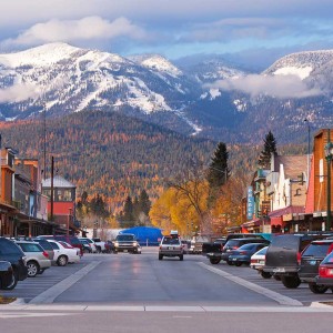 Downtown Whitefish Montana